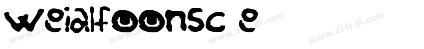 SweiHalfMoonCJKsc Re字体转换